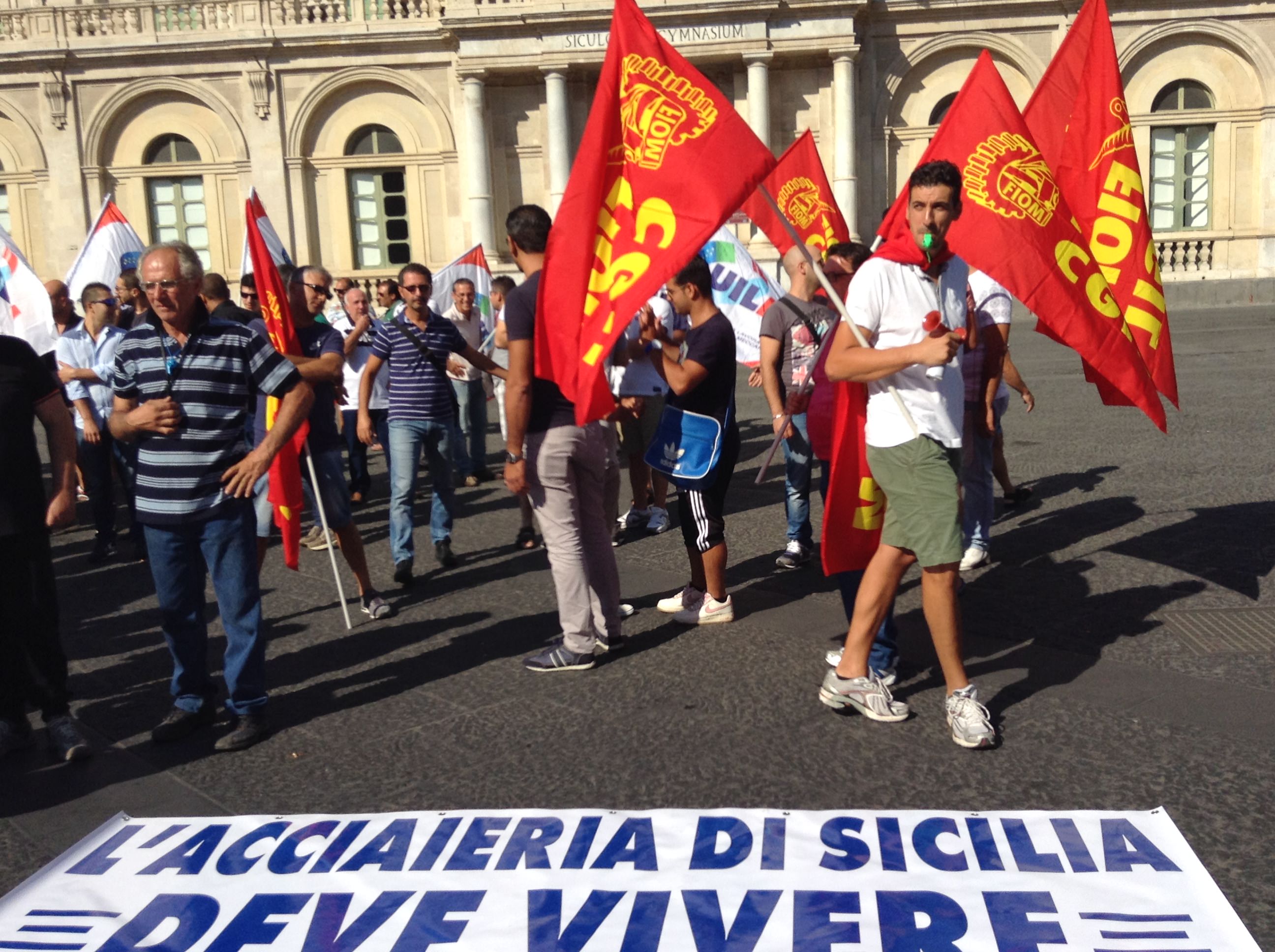 Vertenza acciaierie, a Catania verrà l’assessore Vancheri