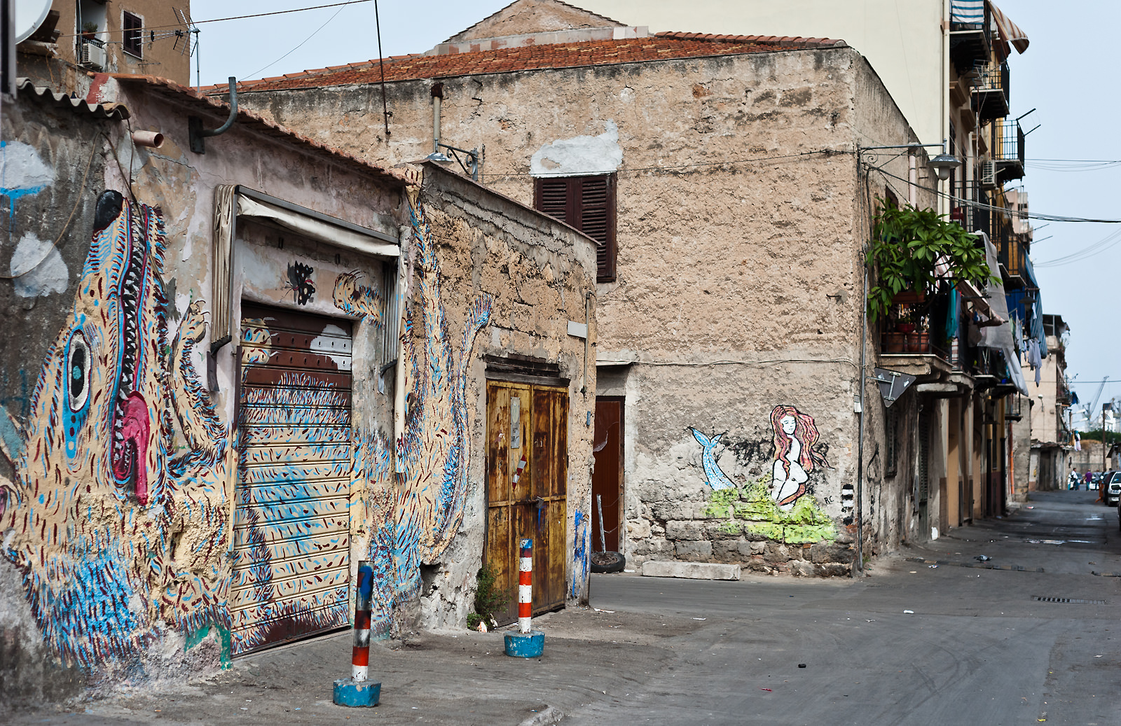 Palermo, a Borgo Vecchio i bambini imparano la “street art”