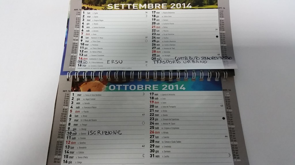 Termina l’estate: arrivano le scadenze universitarie