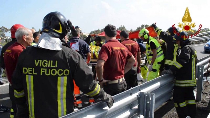 E’ morto il vigile del fuoco ferito nell’incidente di ieri a Catania