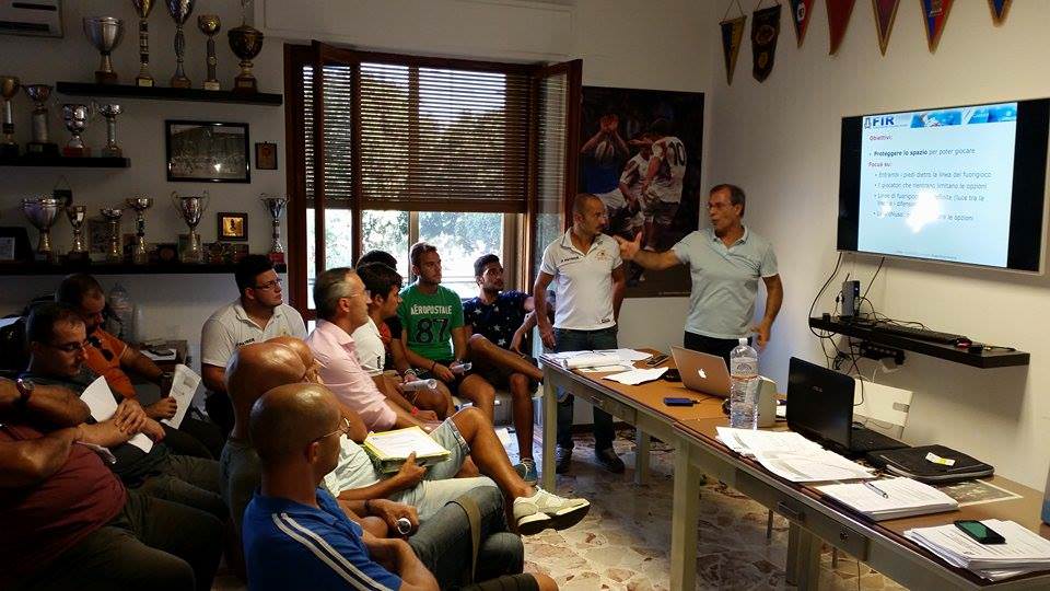 Arbitri di rugby a “scuola”