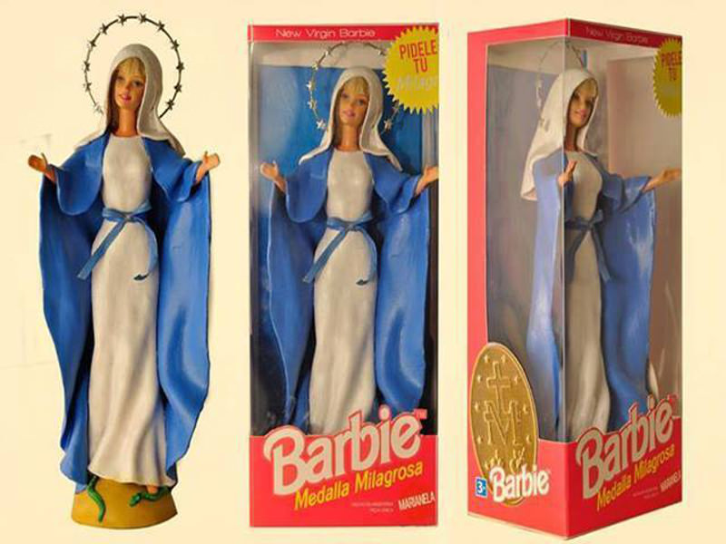 Siracusa, la Chiesa insorge per Barbie diventata Madonna