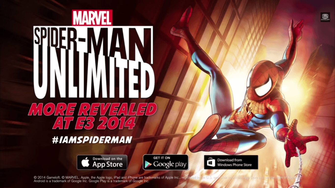 Spider-Man Unlimited: l’uomo ragno anche su smartphone
