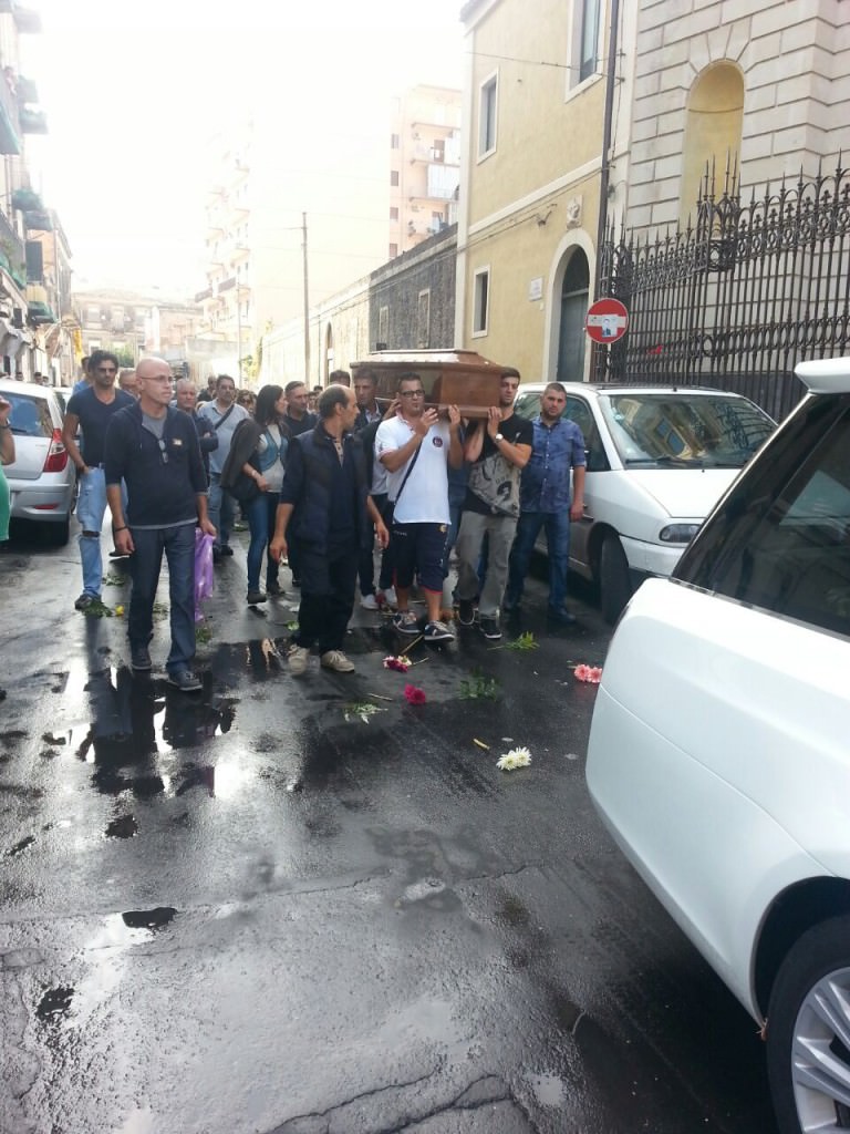 Catania, oggi l’ultimo saluto a Salvatore La Fata