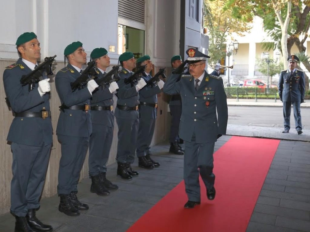 Comandante della Guardia di Finanza a Catania e a Carlentini