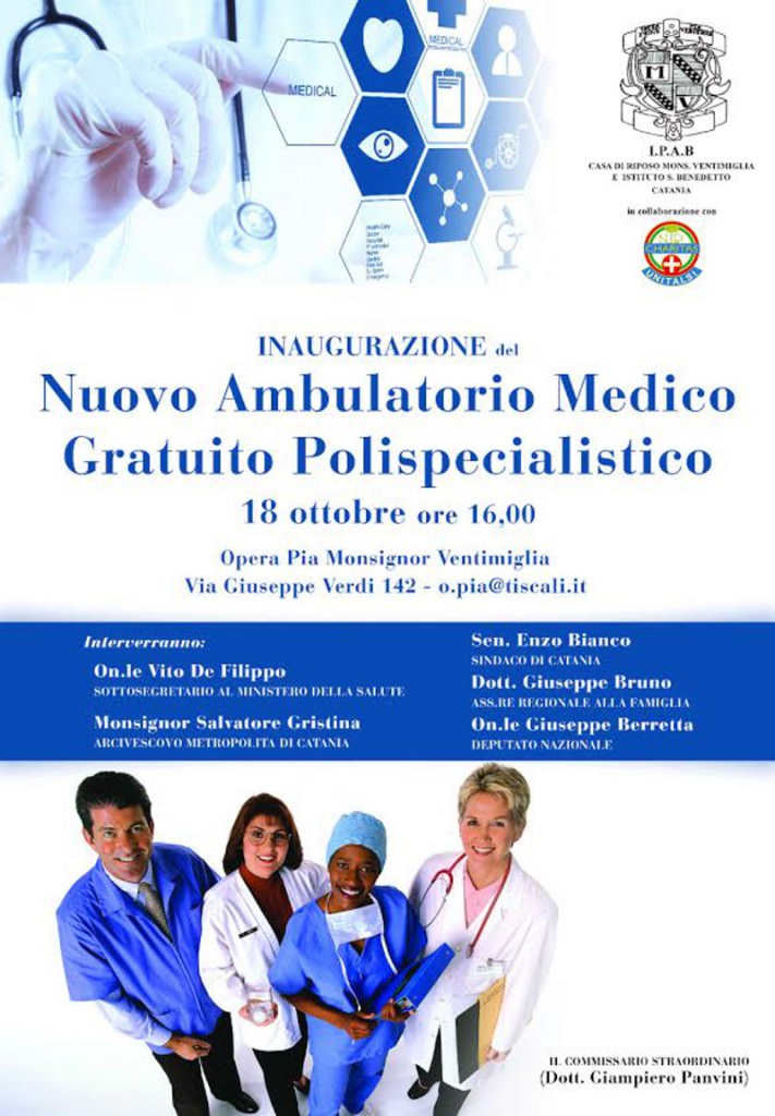 Ora a Catania anche i poveri potranno curarsi