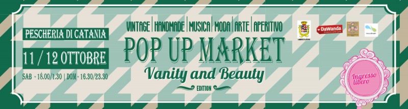 Cosa fare nel week-end? Pop up market a Catania