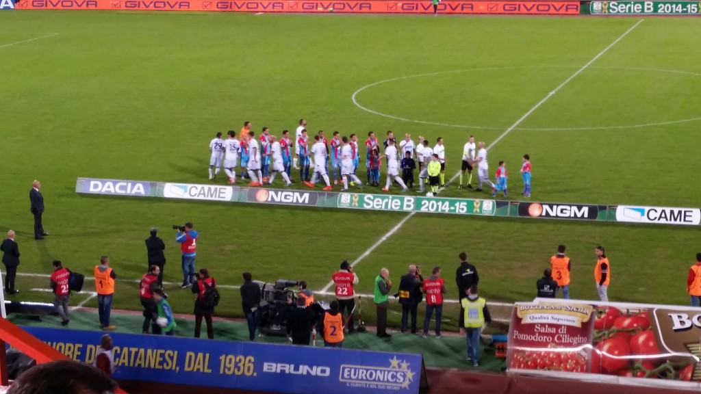 Catania, non bastano Cani e Calaiò. Il Brescia strappa il pari