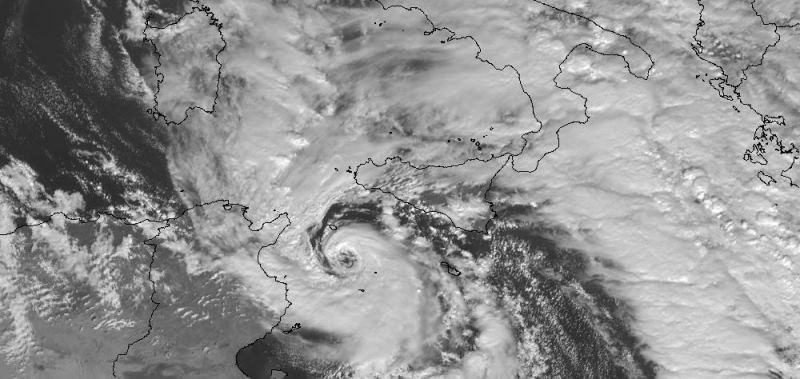Un ciclone verso le nostre coste. Massima allerta e scuole chiuse a Catania e Agrigento