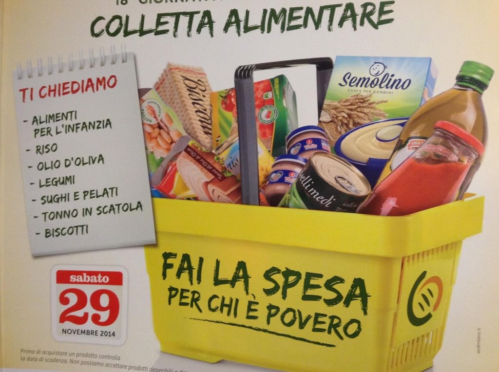 Colletta alimentare per l’esercito dei poveri