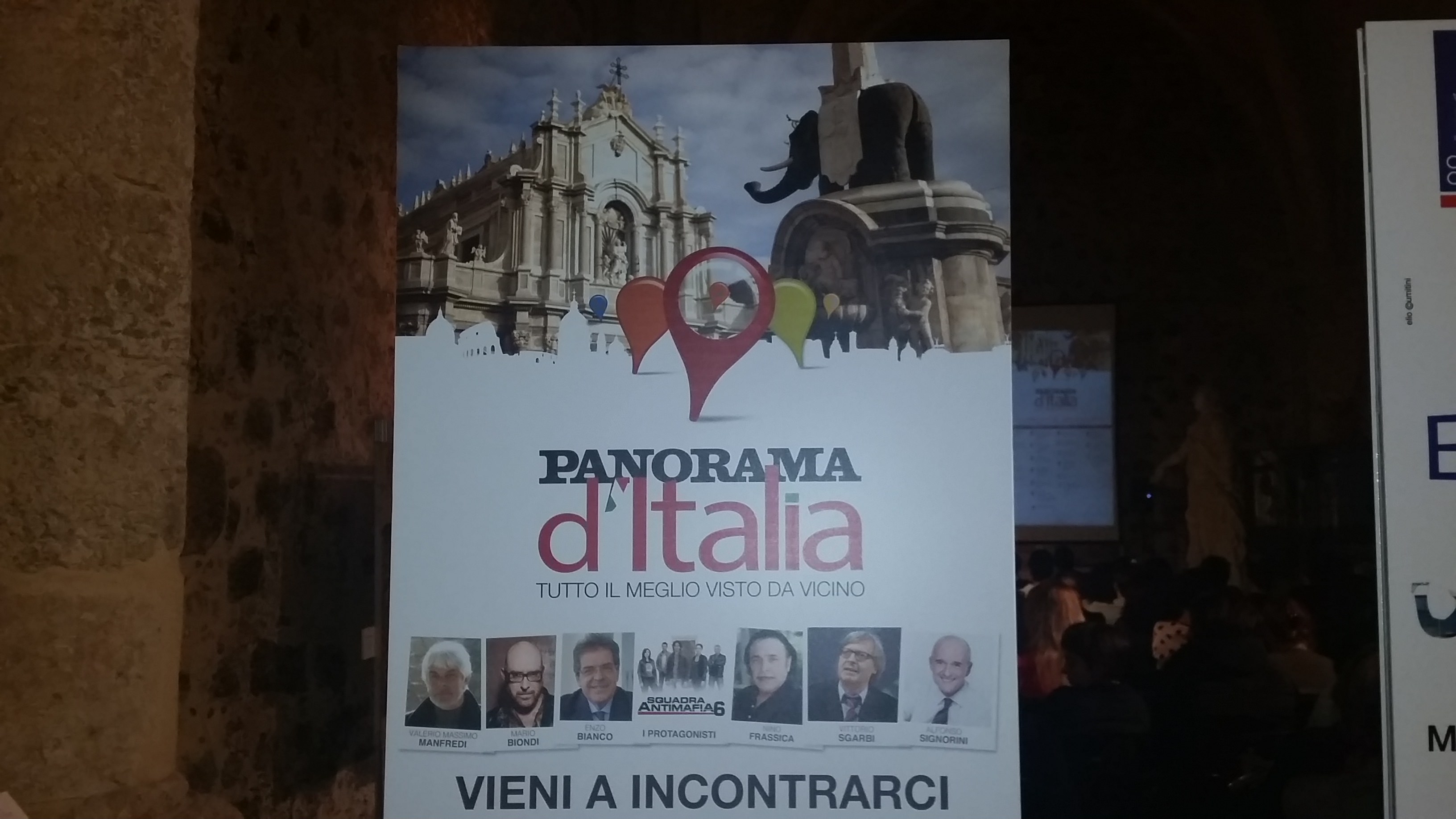 Alfonso Signorini si racconta a Catania con “Panorama d’Italia”