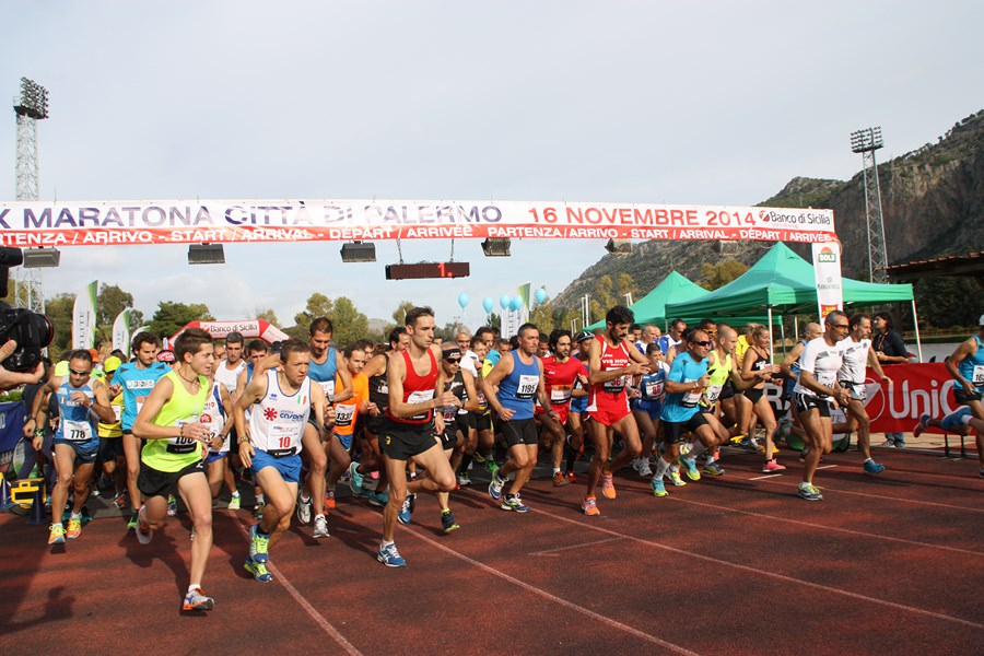 Carmine Buccilli e Giusy Chiolo si aggiudicano la XX Maratona di Palermo