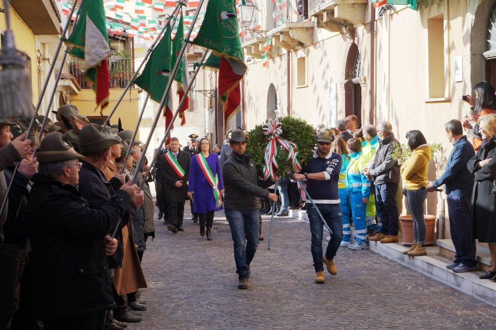 Affollato raduno degli Alpini di Sicilia a Montagnareale