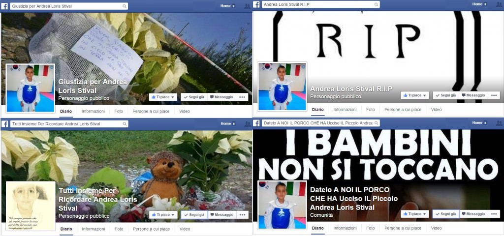 Omicidio Loris, il popolo di Facebook si scatena
