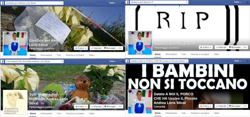 Omicidio Loris, il popolo di Facebook si scatena