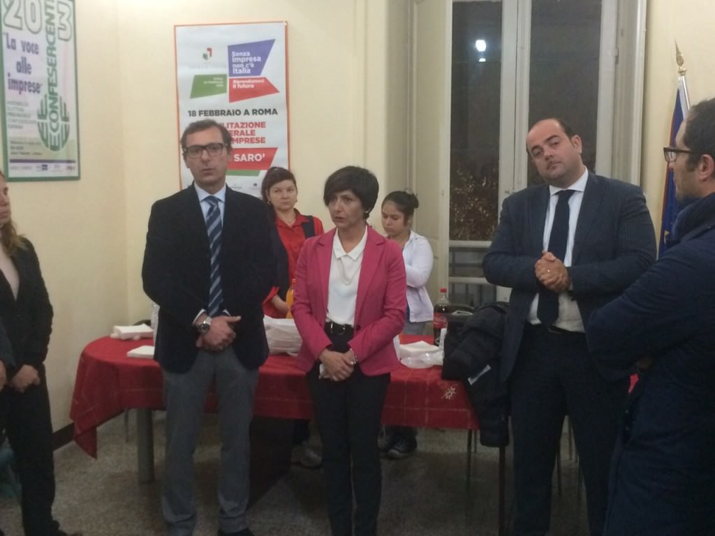Catania, tradizionale scambio di auguri alla Confesercenti