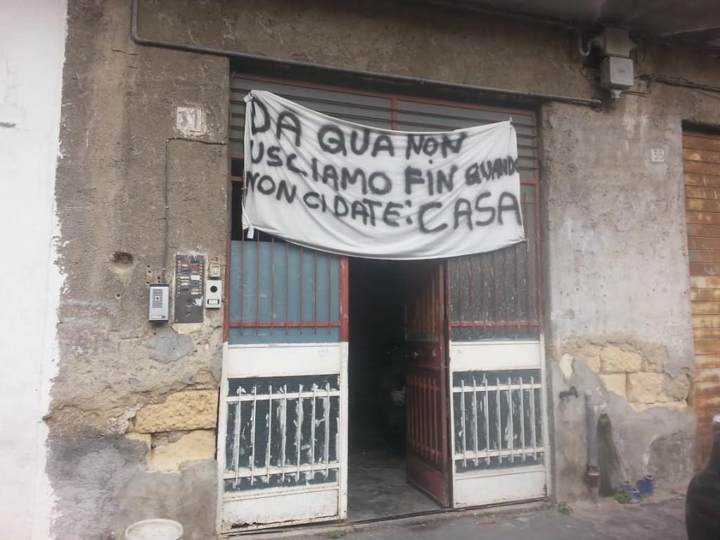 Catania, le 17 famiglie di via Furnari 31: “Passeremo il Natale senza una casa?”