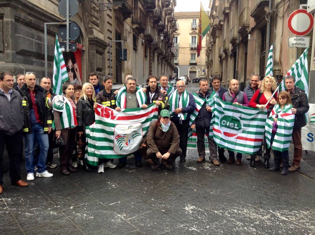 CISL a Catania, “Io sciopero per il mio contratto”