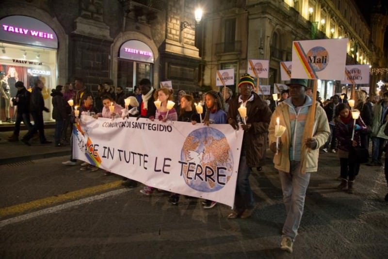 Inizia il 2015 con un passo di Pace: il 1° gennaio a Catania