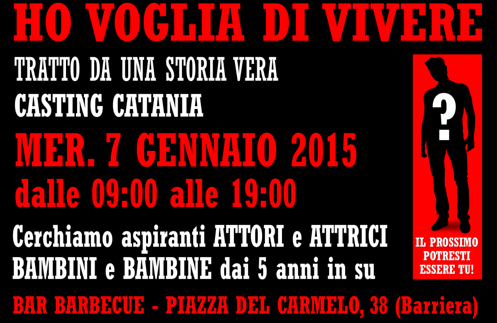 “Ho voglia di vivere”, un film sulla storia di Salvatore Crisafulli