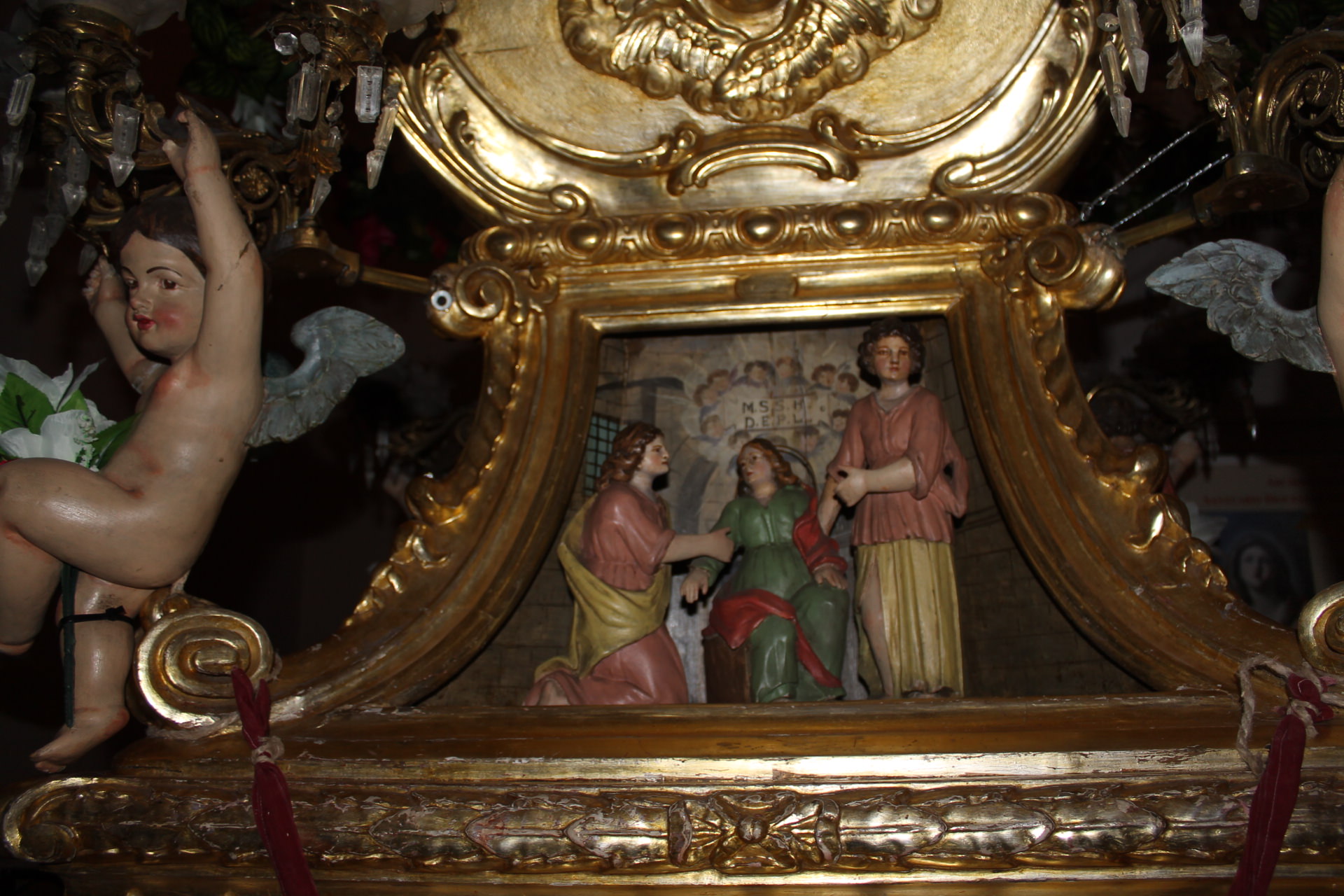 Verso Sant’Agata: la candelora dei pizzicagnoli, in stile rococò