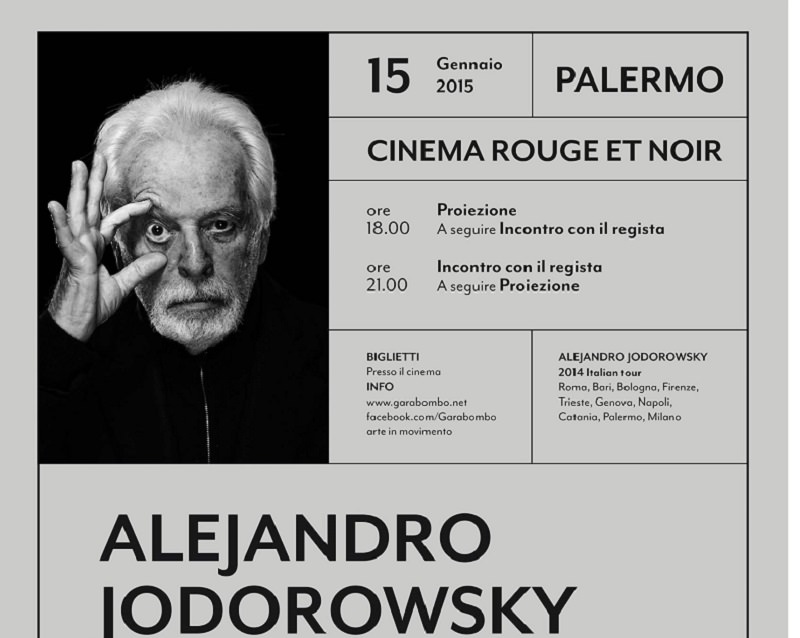 A Palermo arriva il celebre regista cileno Jodorowsky con “La danza della realtà”