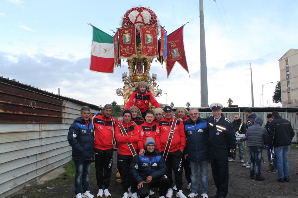 Verso Sant’Agata: la “neonata” candelora del Villaggio Sant’Agata