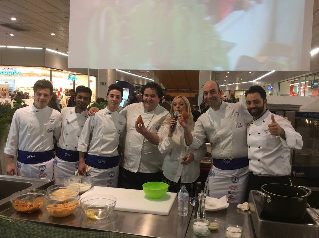 Catania, arancino a quattro mani per gli chef Esposito e Sorbello