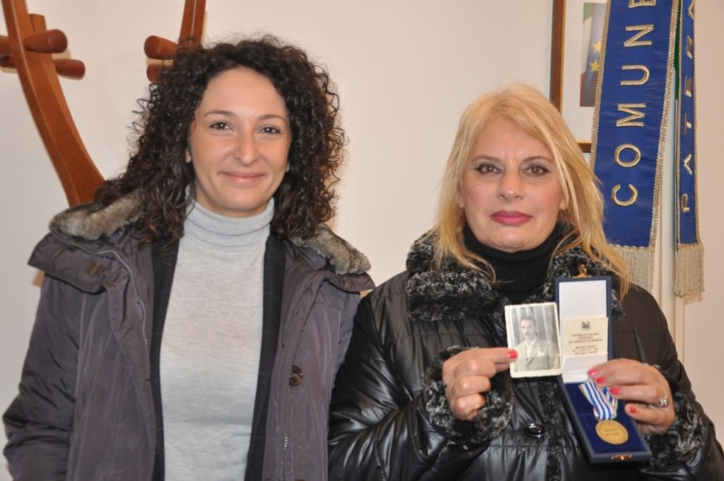 Paternò, ricevuta in Comune figlia di deportato nei lager nazisti
