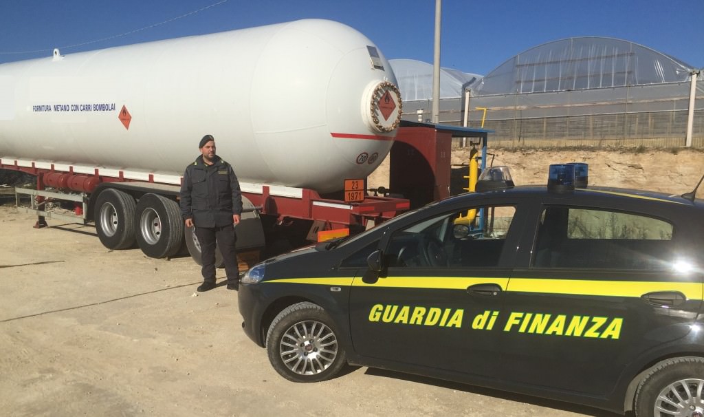 Vittoria, sequestrato impianto illegale di distribuzione di gas metano