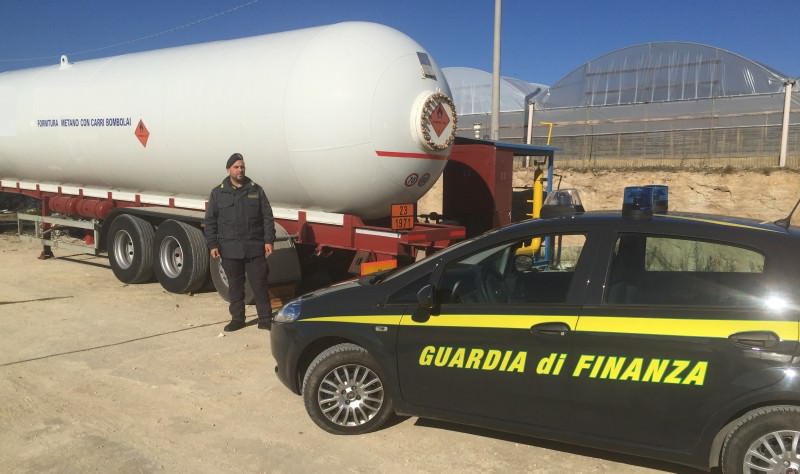 Vittoria, sequestrato impianto illegale di distribuzione di gas metano