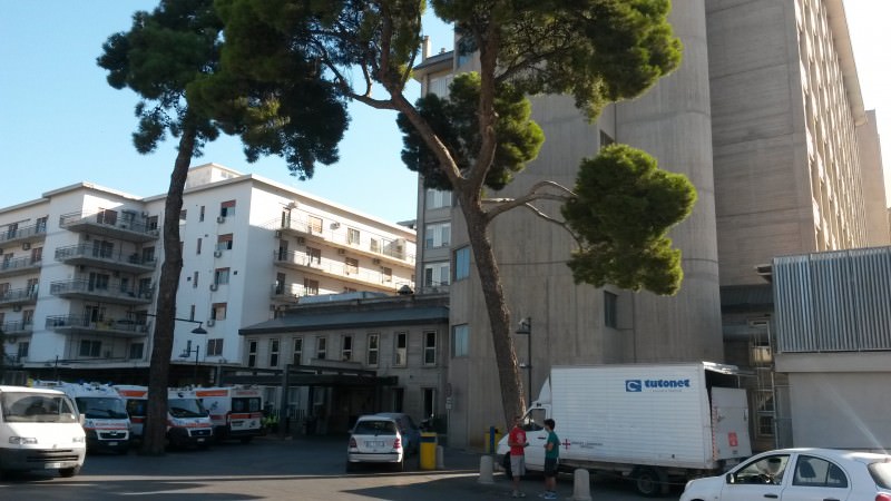 Furto all’ospedale Villa Sofia, portata via la cassaforte: dentro diverse migliaia di euro