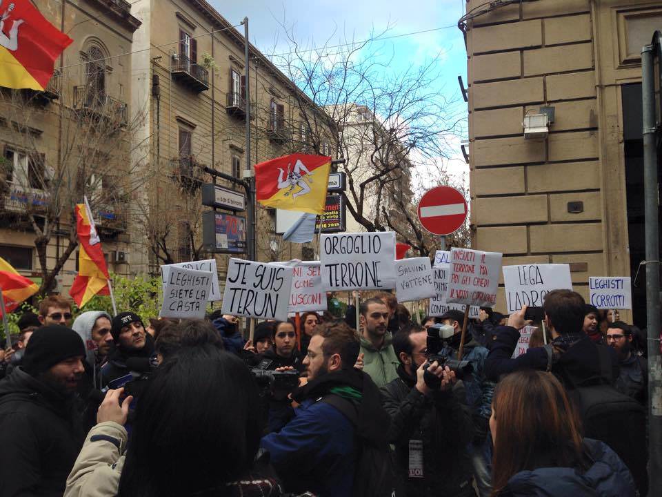 La risposta del Sindaco e dei cittadini di Palermo a Salvini