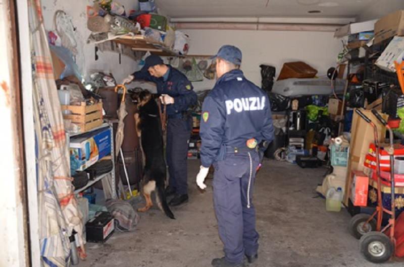 Librino: cani maltrattati, droga, armi, rame e materiale esplosivo rinvenuti in uno stabile Librino: cani maltrattati, droga, armi, rame e materiale esplosivo rinvenuti in uno stabile