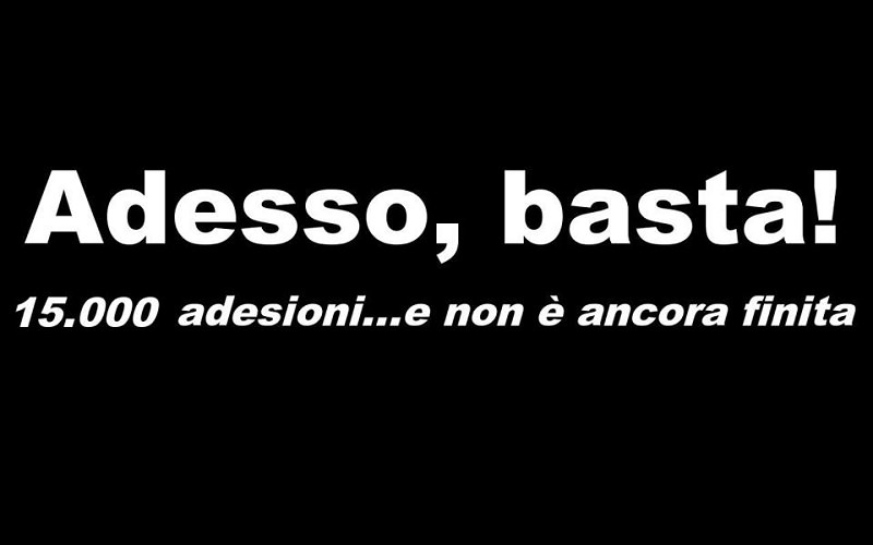 Crollo Himera, nasce su facebook il gruppo “Adesso, basta!”. 15.000 adesioni in tre giorni