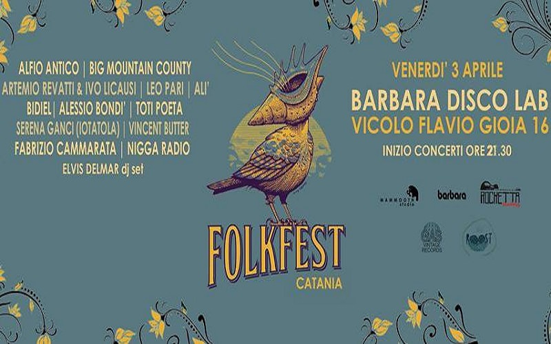 Catania, al via il “Folk Fest On Tour”