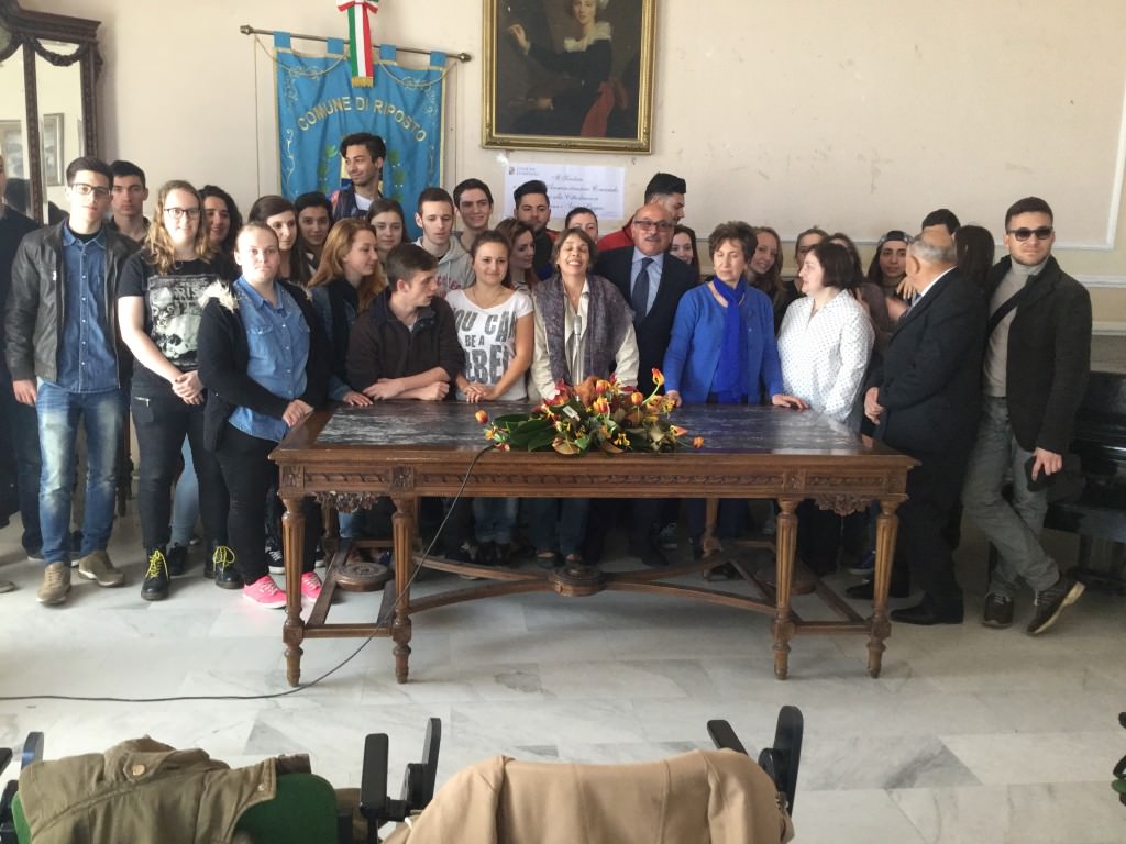 A Riposto delegazione di studenti francesi