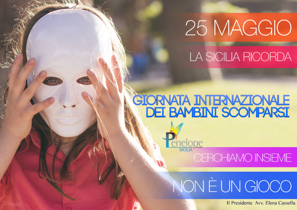 “Giornata internazionale dei minori scomparsi”