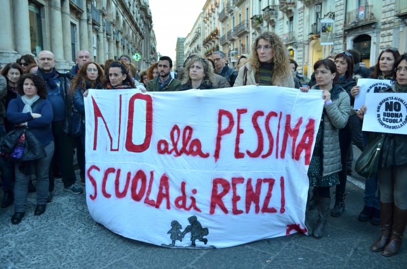 La buona scuola di Renzi: si spacca fronte della protesta?