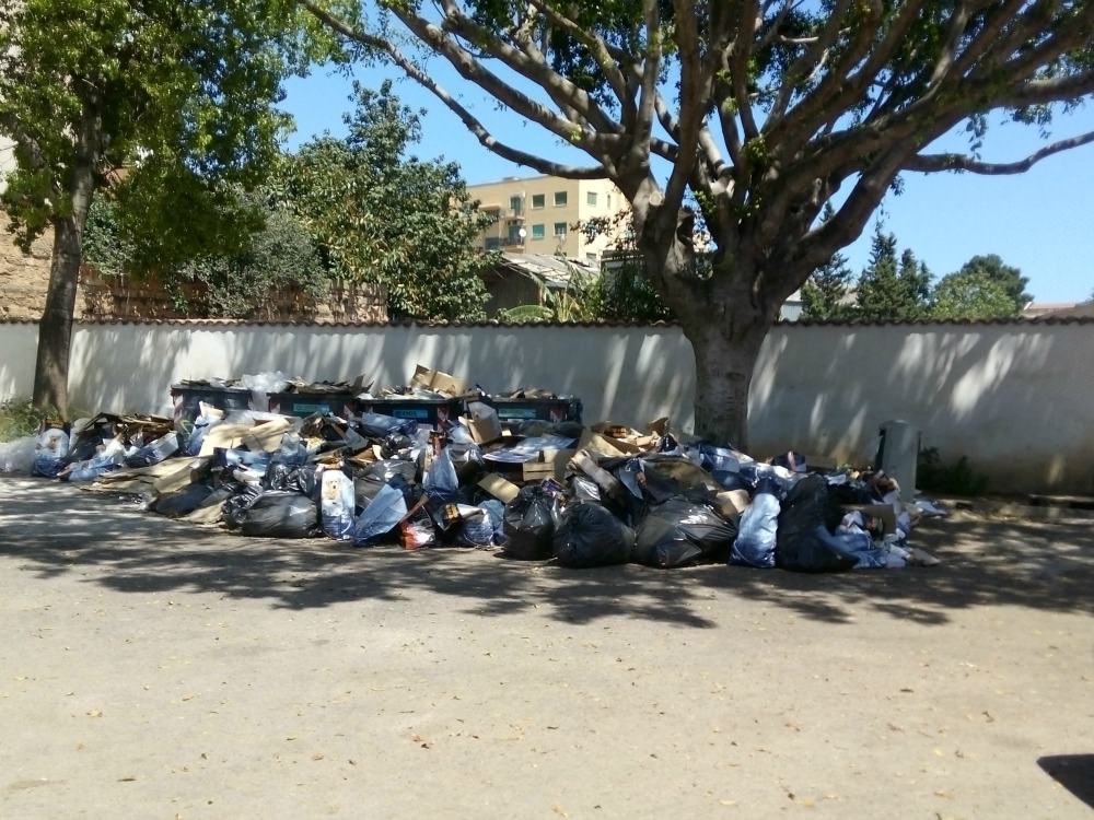 Palermo, canile pieno di rifiuti