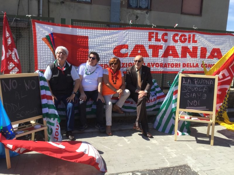 “La buona maratona della scuola” contro il ddl inizia da Catania