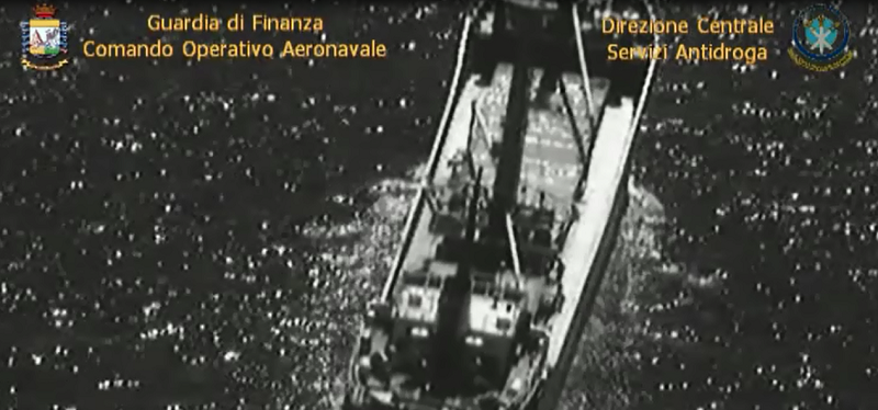 Nave turca con 12 tonnellate di droga: maxi-sequestro di hashish