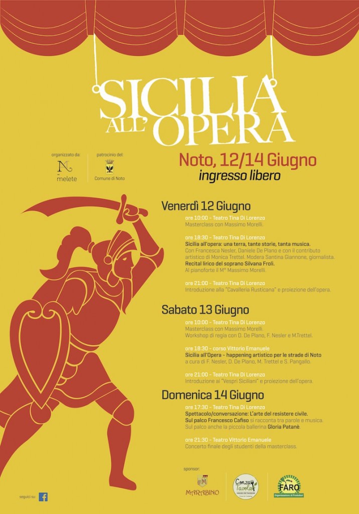 Noto apre le porte all’arte con “Sicilia all’opera”