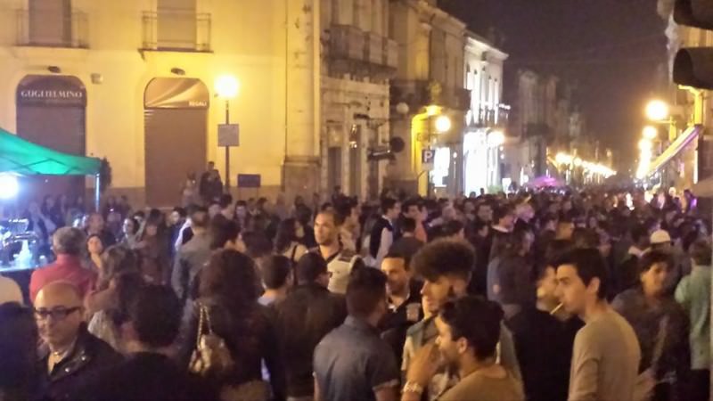 Giarre, gran successo della “Notte bianca”