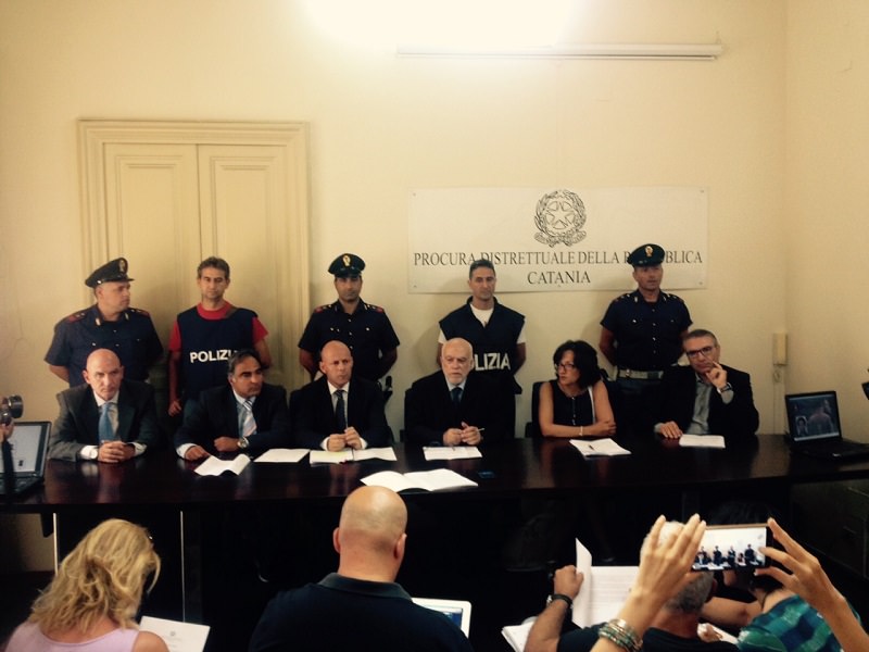 Adrano: decapitata la cosca Scalisi, in manette 8 persone