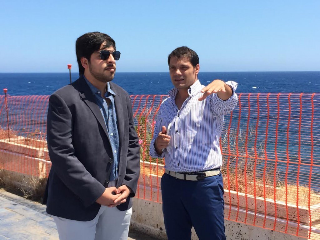 Capomulini, la Item presenta il progetto dell’hotel Hilton. In visita il giovane sceicco Ahmed Al Hamed