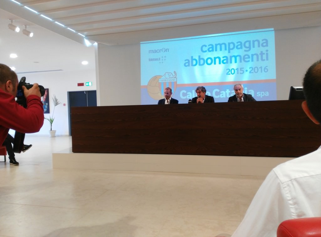 Catania, presentato lo Staff tecnico. Pancaro: “Qui è come allenare il Real Madrid”