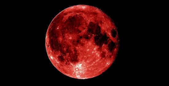 Luna di “sangue” il 28 Settembre: “La fine del mondo”
