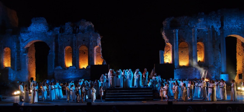 Il Nabucco a Taormina
