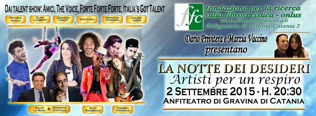 Il 2 settembre a Gravina la “Notte dei desideri”